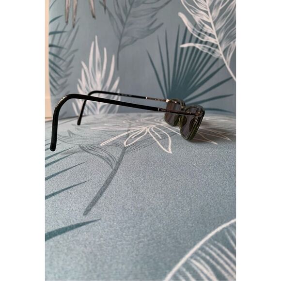 Gucci SUN Eyeglasses Frames GG 1376 R4T 140 Black Green Italy GLASSES HARD CASE - Picture 5 of 10